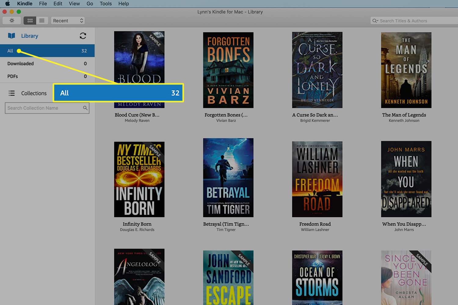 kindle for mac app page numbers instead of location